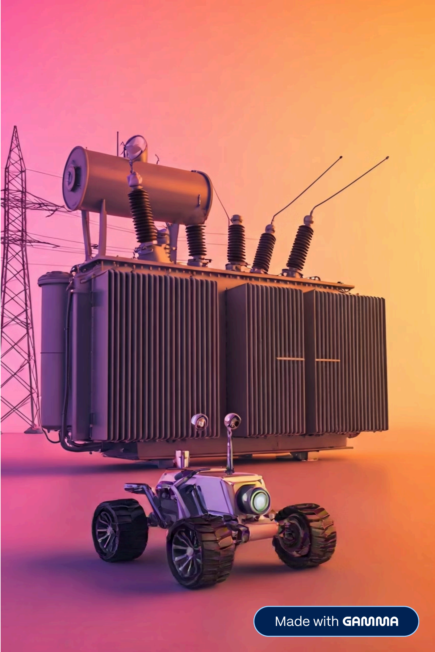 Rover e Transformador 3D